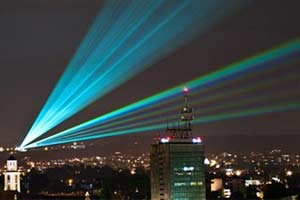 Outdoor Laser Lake Constance